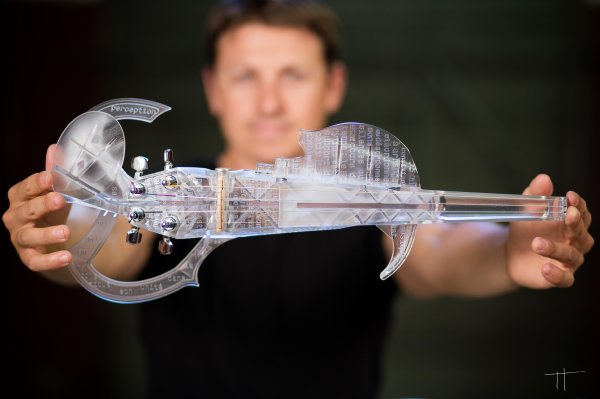 3Dvarius, the first electric 3D printed violin