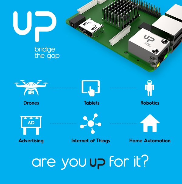 UP! The credit card computer for Makers and Professional Makers