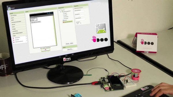 Developing  physical computing solution  with UDOO and Android App Inventor in few minutes
