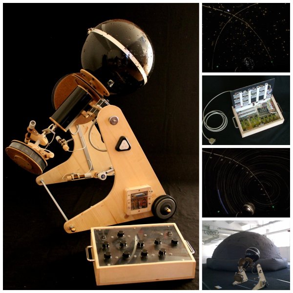 Planetario portatile Optomeccanico