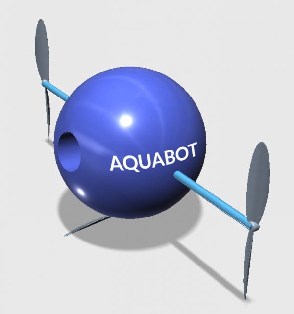 Drone robot subacqueo (aquabot)