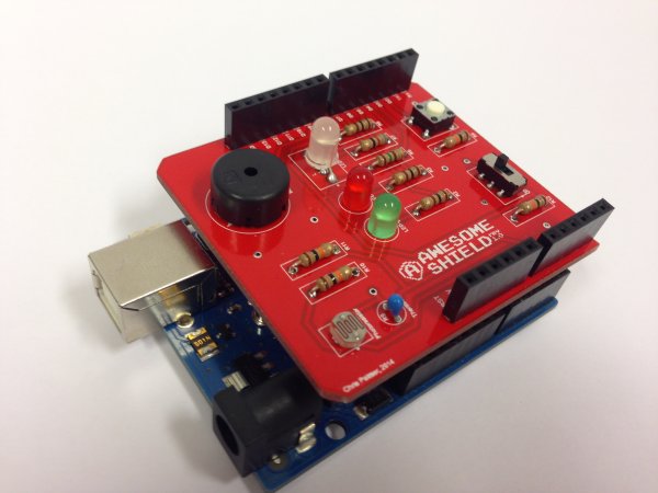 Awesome Shield: Hardware Programming for All!