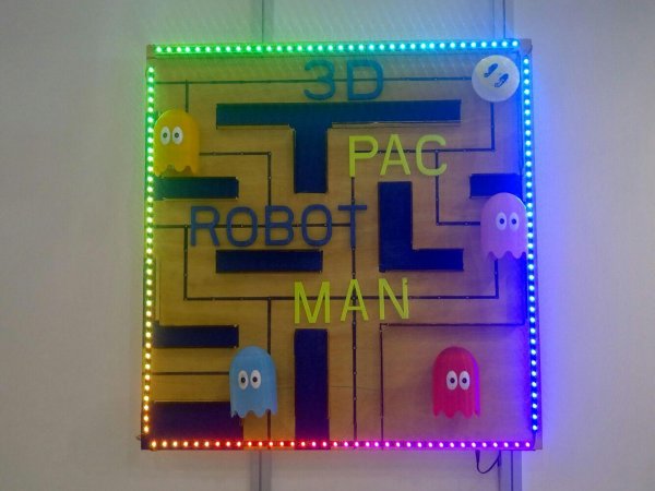 3D PAC ROBOT MAN