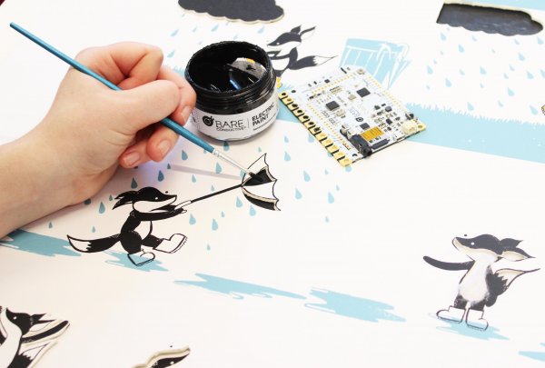 Draw, Print, and Design with Paintable Sensors!