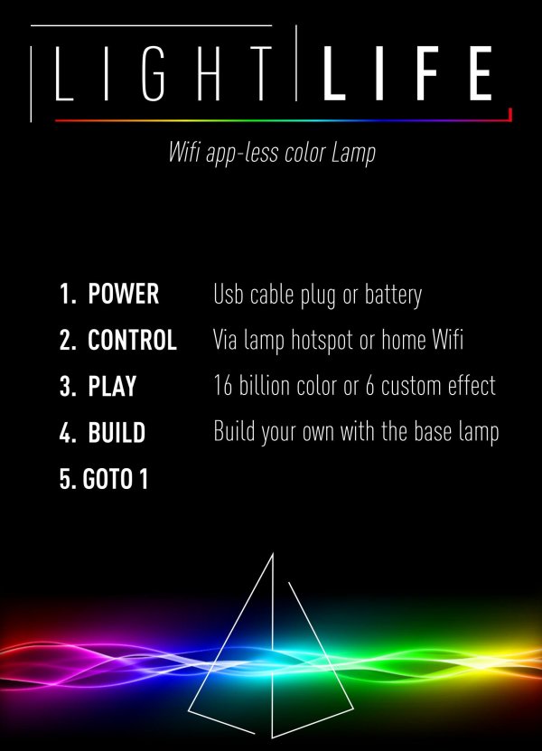 LightLife - Wifi RGB Lamp
