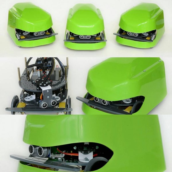Educational robotic autonomous model car RoboRover M1
