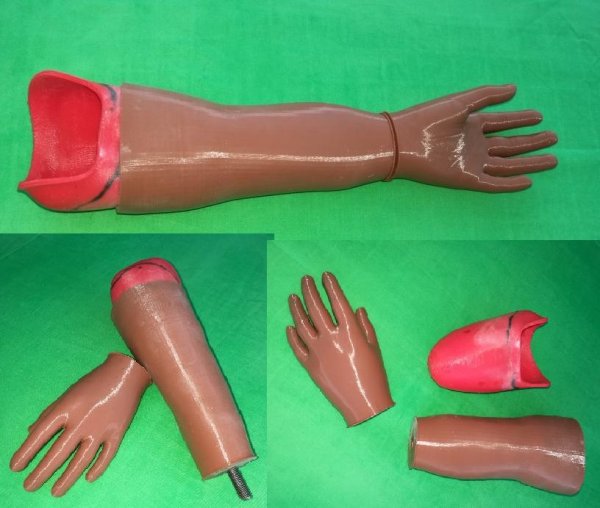 G12 - Low-cost myoelectric hand prosthesis for children from the age of 3, 4 years.