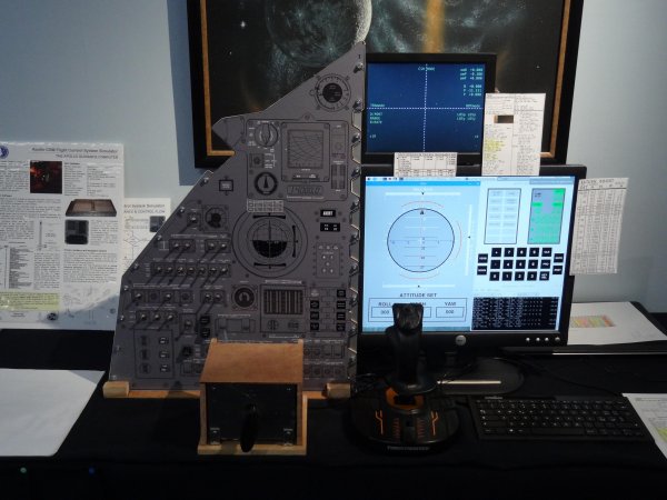Apollo CSM Flight Control System simulator