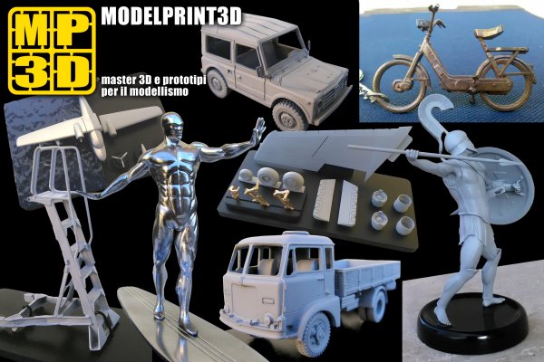 MODELPRINT3D - prototipi 3d per modellismo statico