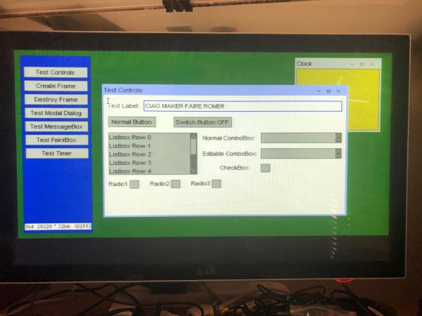 FabGL - Controller VGA, Controller PS/2, Libreria Grafica, Game Engine, Terminale ANSI con ESP32