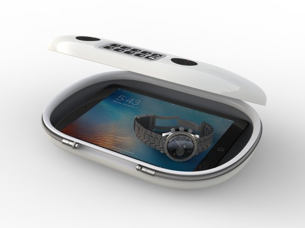 Progettazione di una cassaforte portatile da spiaggia!(contenitore portatile sicuro)dotata di sistema sonoro di allarme a 110 Db,sirena o cicalino, sensori di Movimento 3D AsseX, Y, Z, e Accelerometro