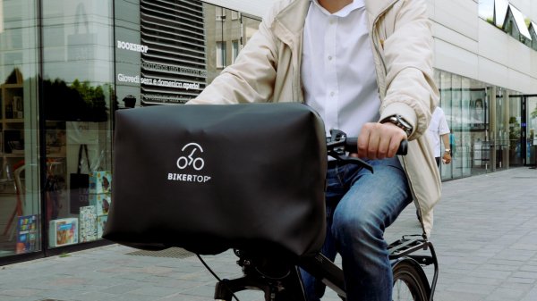 BikerTop, la prima copertura mobile per biciclette