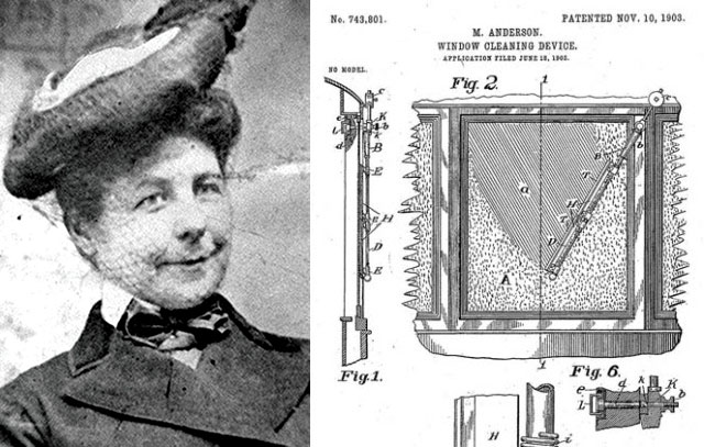 Mary Anderson inventrice del tergicristallo