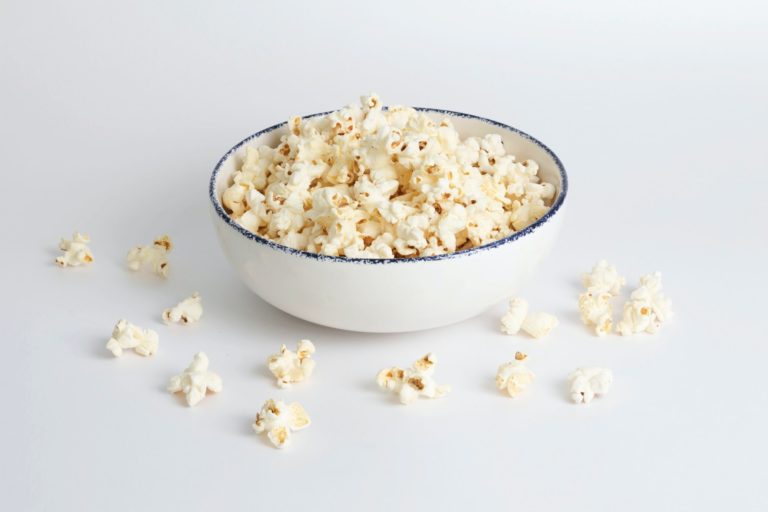 Popcorn in una ciotola